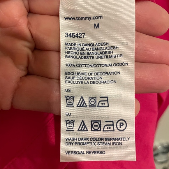 ⭐️ Tommy Hilfiger Cotton Botton Blouse / Shirt - Picture 5 of 5